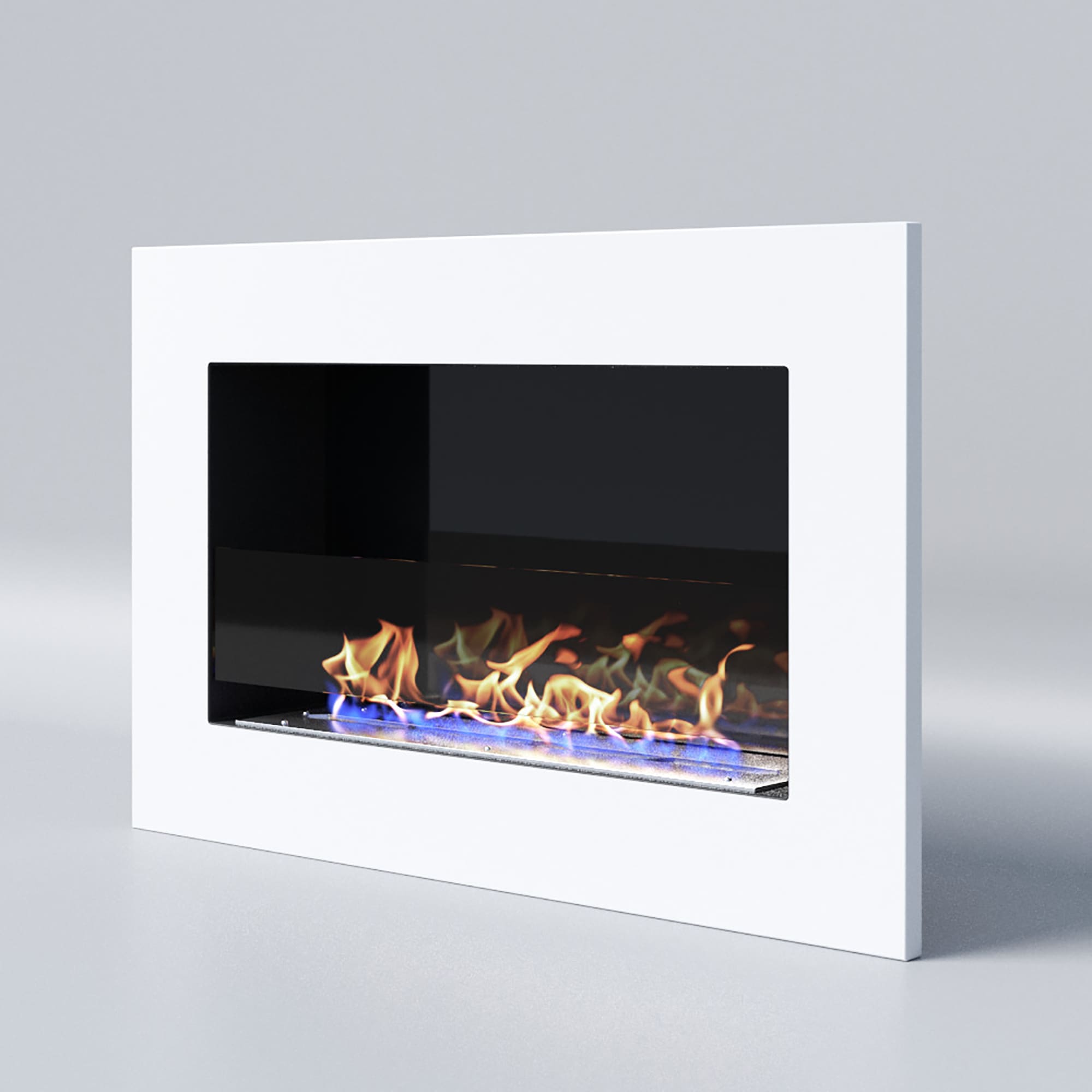 Биокамин "Русский огонь" Блонд 800V встраиваемый (высота 500мм.) с защитным стеклом по цене 26 450 руб.