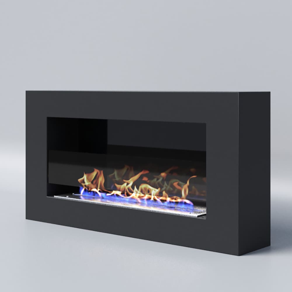 Биокамин "Русский огонь" Лофт 800N настенный с защитным и декоративным стеклом по цене 30 650 руб.