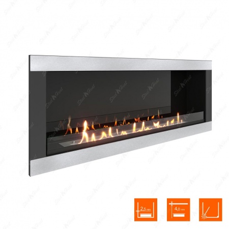 Биокамин SteelHeat ONE-H 1400 стекло + стемалит Биокамин SteelHeat ONE-H 1400 стекло + стемалит по цене 76 650 руб.