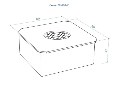 Топливный блок LUX FIRE 100-2 XS по цене 5 445 руб.