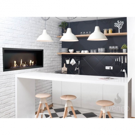 Биокамин IVENGO SLIM 900х360 по цене 78 380 руб.