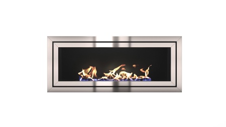 Биокамин "Русский огонь" Стенли 1200V встраиваемый с защитным стеклом по цене 44 250 руб.