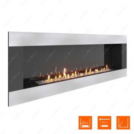 Биокамин SteelHeat GRAND-H 1800 стемалит по цене 77 400 руб.