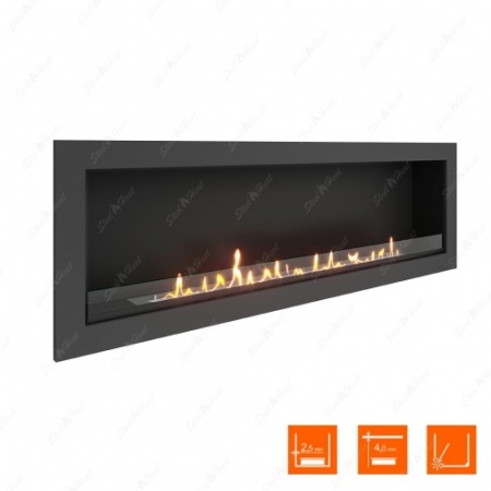 Биокамин SteelHeat ONE 1700 стекло по цене 60 400 руб.