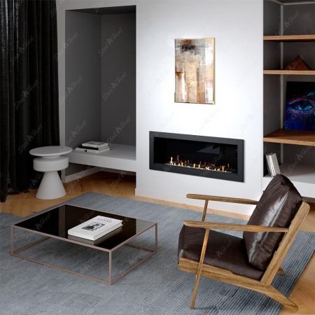 Биокамин SteelHeat ONE 1400 стекло + стемалит по цене 66 200 руб.