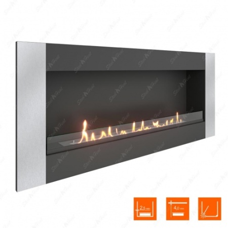 Биокамин SteelHeat GRAND-V 1500 стекло по цене 60 270 руб.